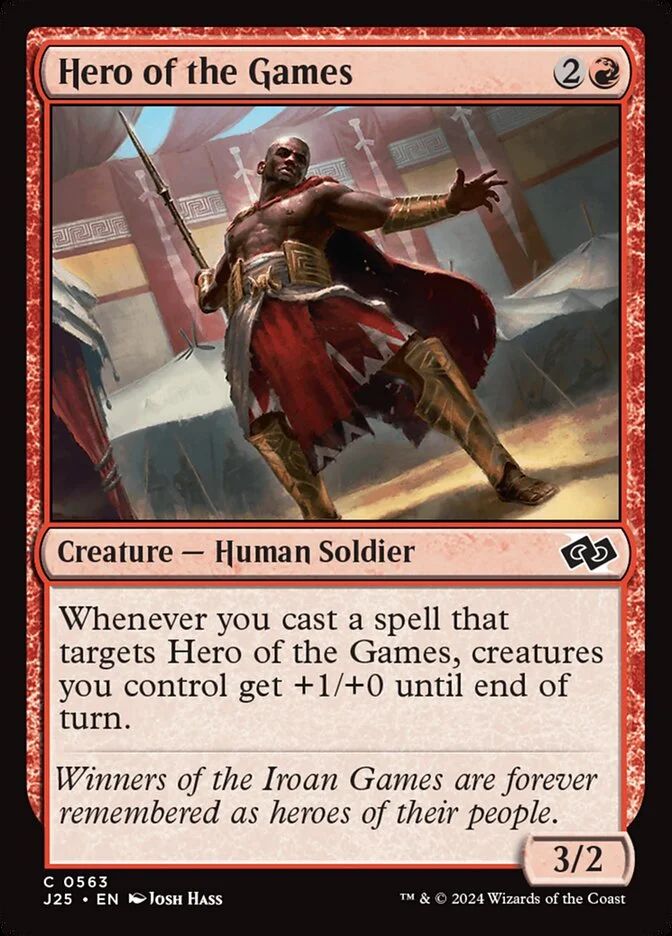 Hero of the Games 「J25/563」「EN」