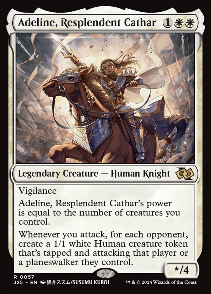 Adeline, Resplendent Cathar 「J25/57」「EN」