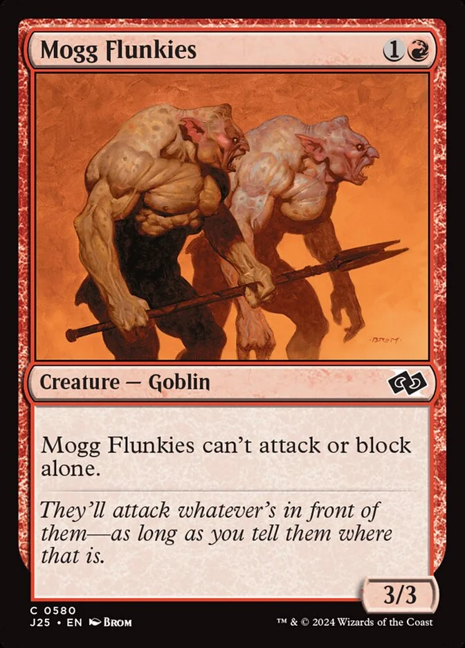 Mogg Flunkies 「J25/580」「EN」