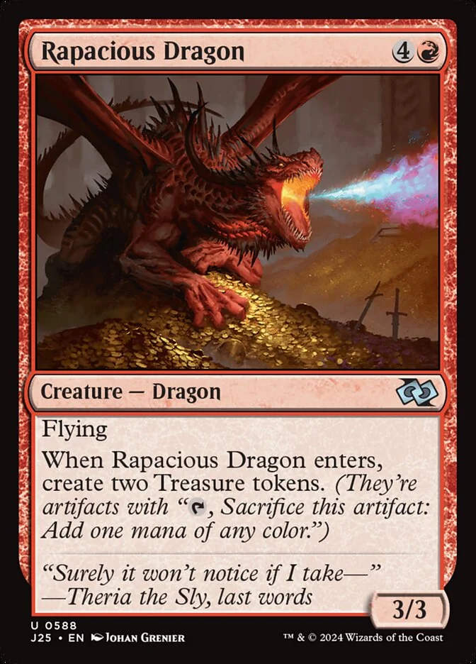 Rapacious Dragon 「J25/588」「EN」