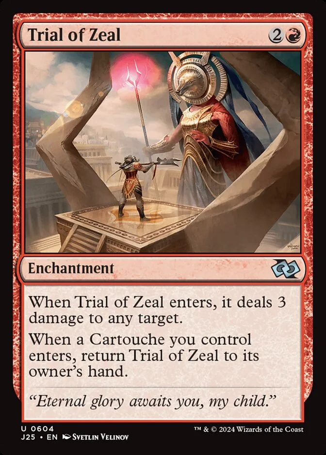 Trial of Zeal 「J25/604」「EN」