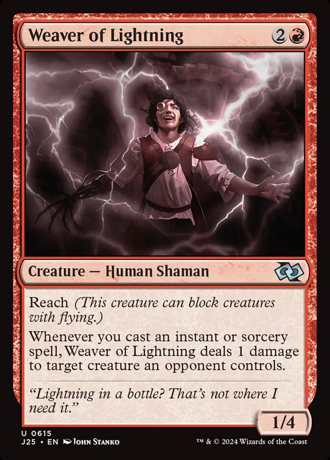 Weaver of Lightning 「J25/615」「EN」