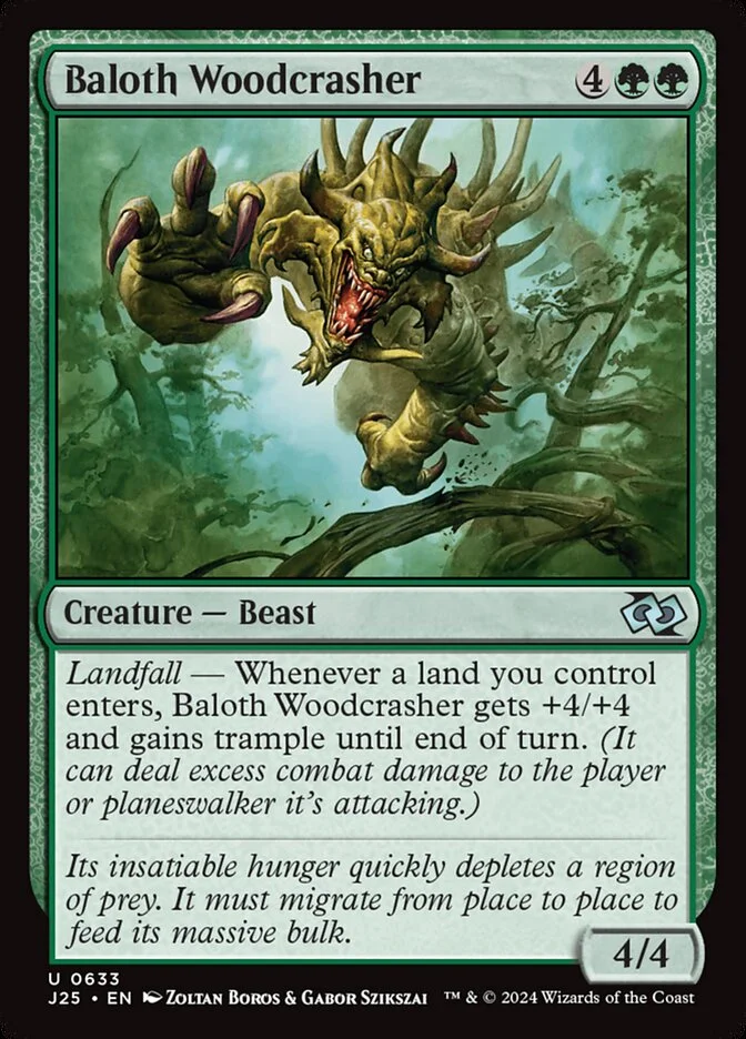 Baloth Woodcrasher 「J25/633」「EN」
