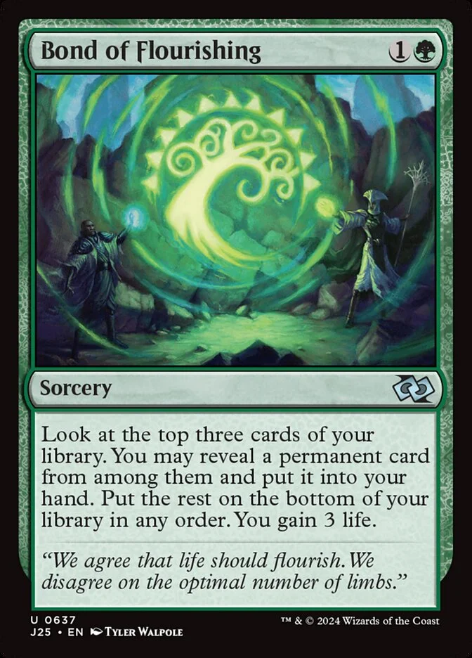 Bond of Flourishing 「J25/637」「EN」