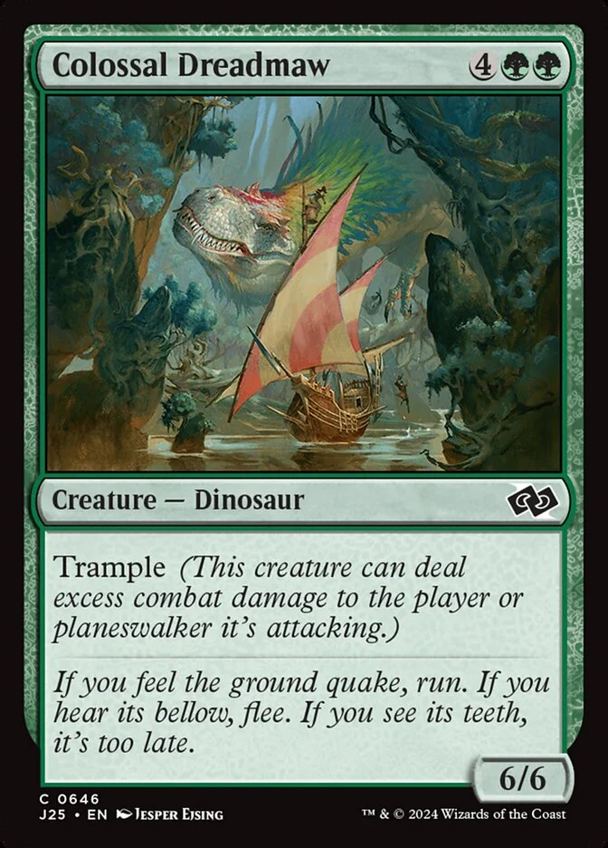 Colossal Dreadmaw 「J25/646」「EN」