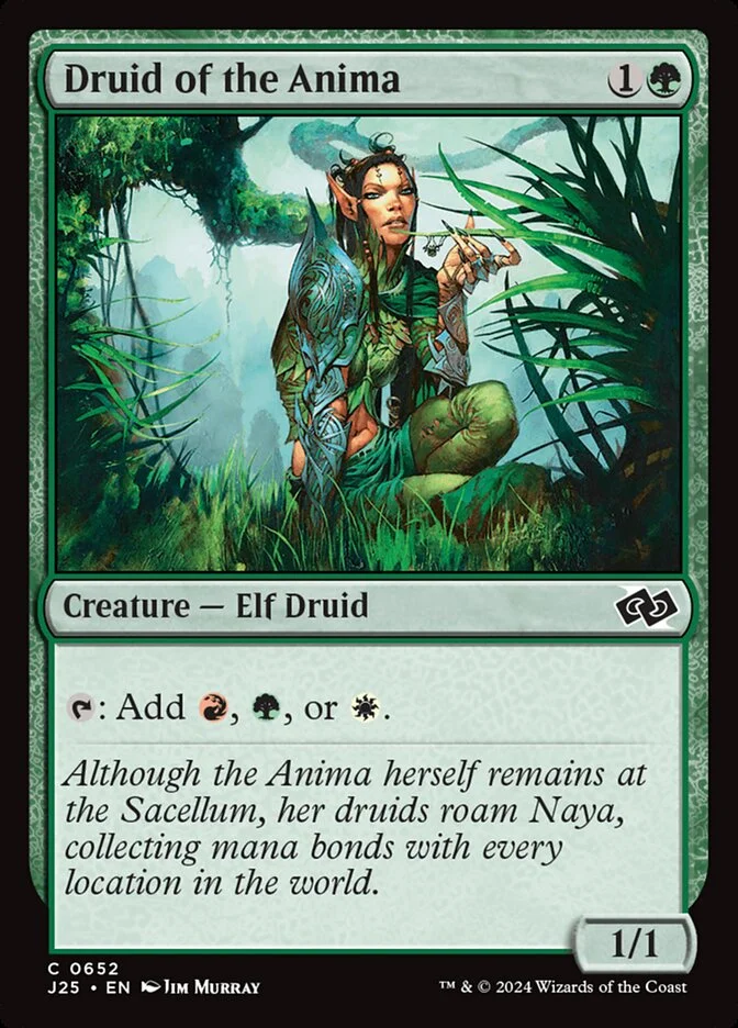 Druid of the Anima 「J25/652」「EN」