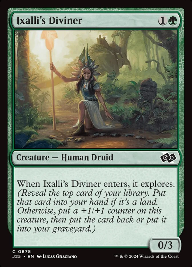 Ixalli's Diviner 「J25/675」「EN」