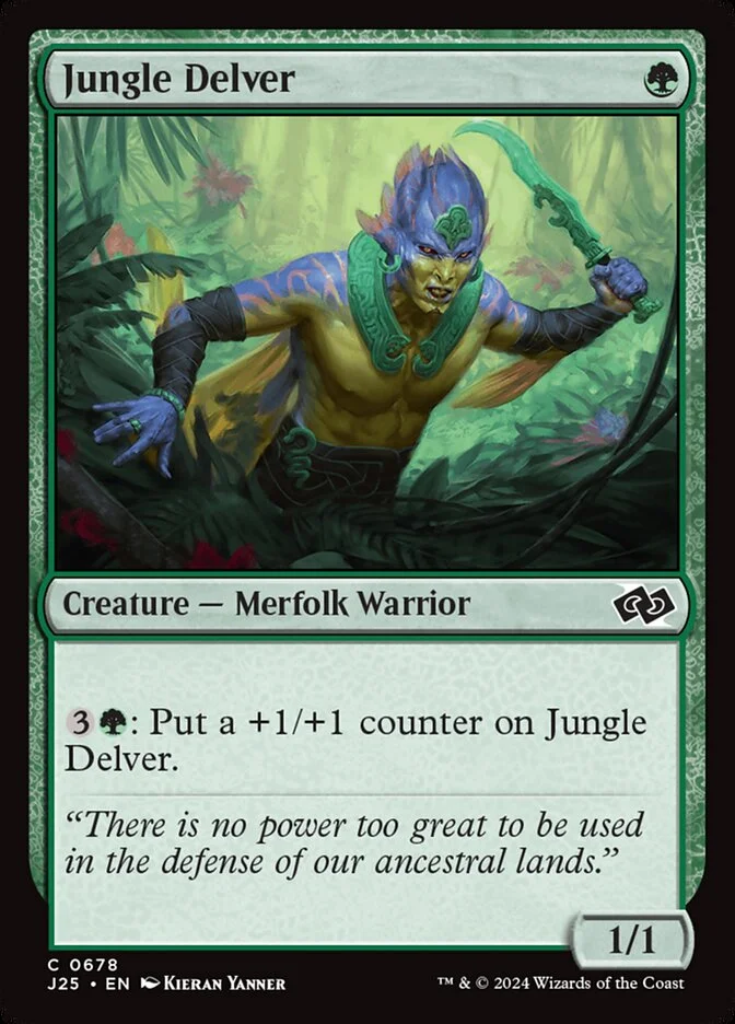 Jungle Delver 「J25/678」「EN」