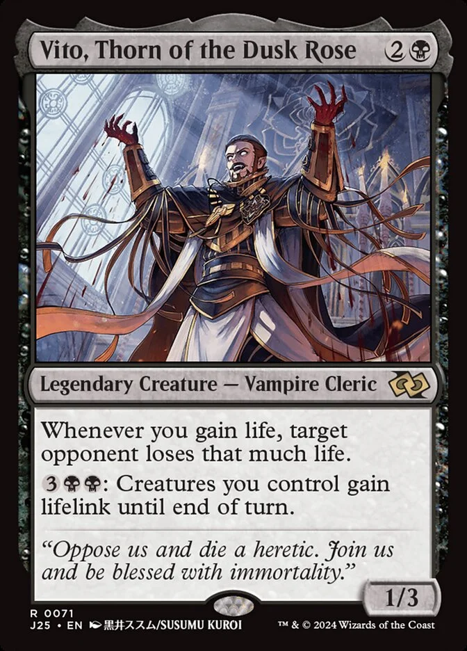 Vito, Thorn of the Dusk Rose 「J25/71」「EN」