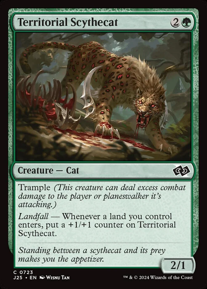 Territorial Scythecat 「J25/723」「EN」