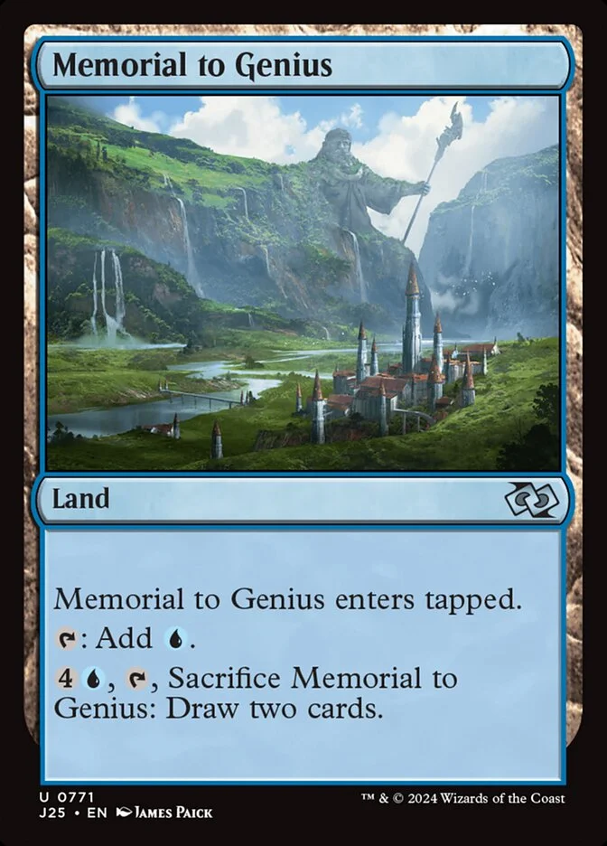 Memorial to Genius 「J25/771」「EN」