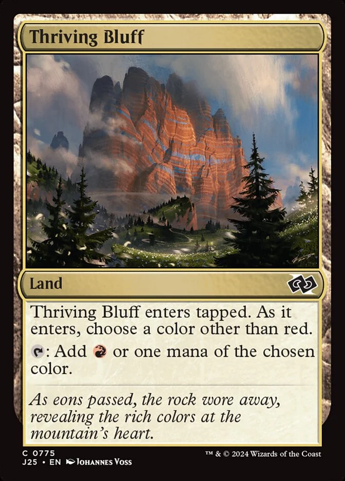 Thriving Bluff 「J25/775」「EN」
