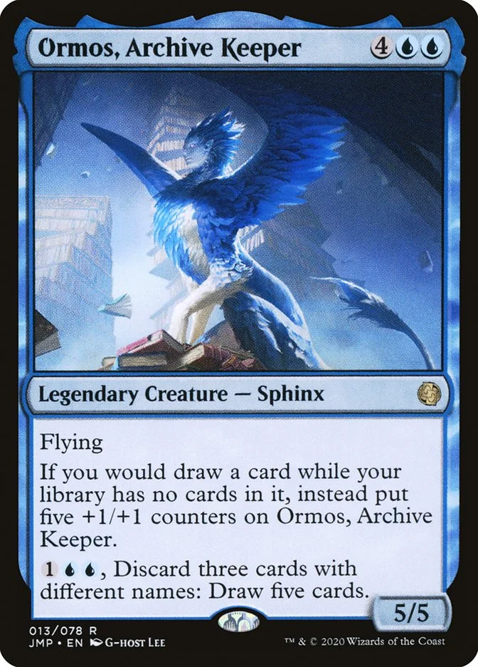 Ormos, Archive Keeper 「JMP/13」「EN」