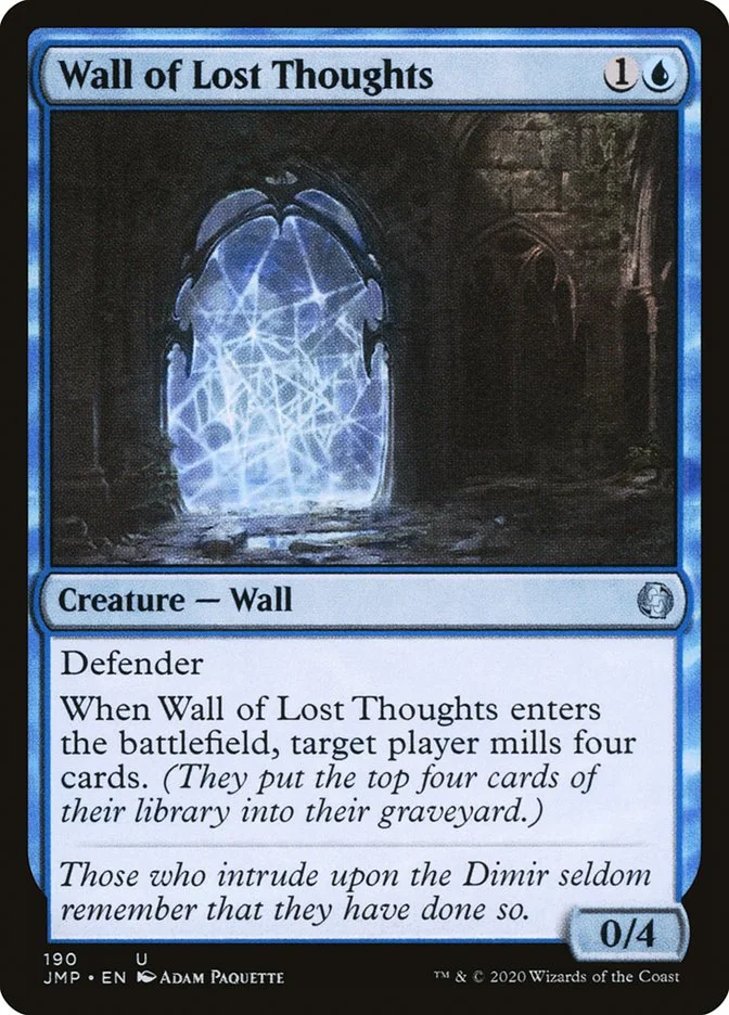 Wall of Lost Thoughts 「JMP/190」「EN」