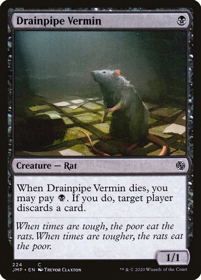 Drainpipe Vermin 「JMP/224」「EN」