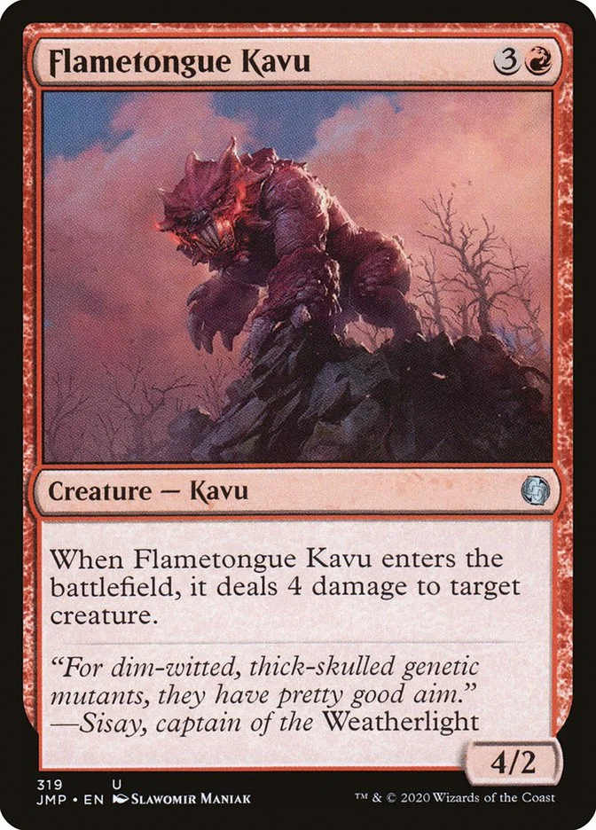 Flametongue Kavu 「JMP/319」「EN」