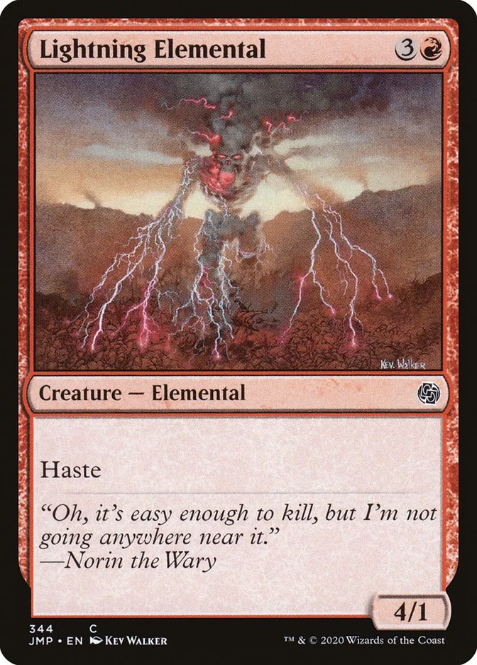Lightning Elemental 「JMP/344」「EN」
