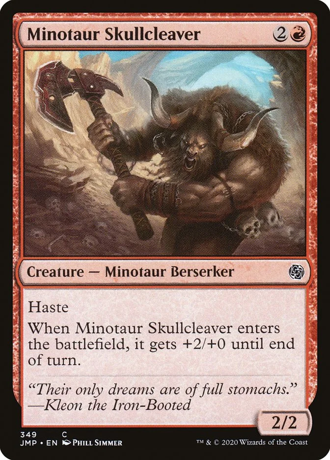 Minotaur Skullcleaver 「JMP/349」「EN」