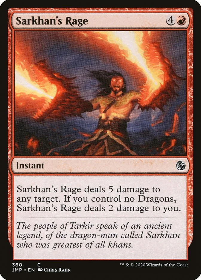 Sarkhan's Rage 「JMP/360」「EN」