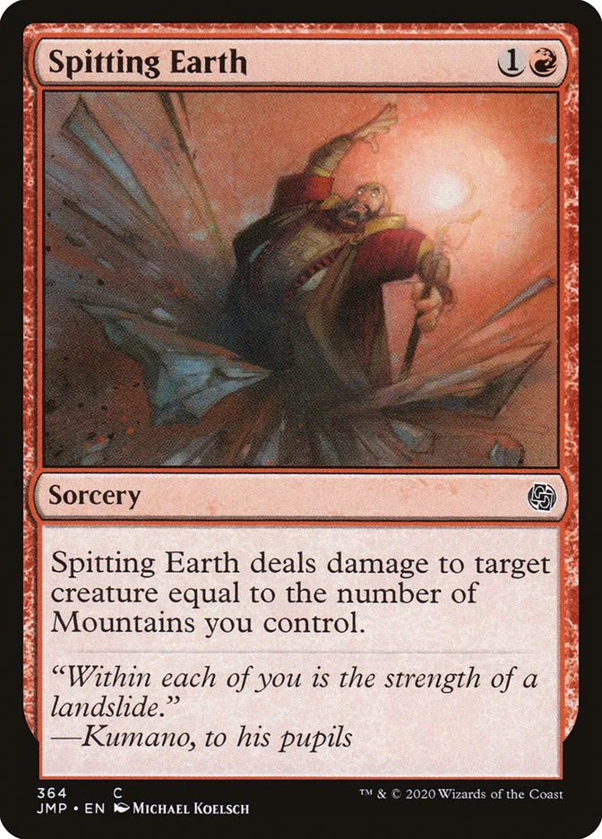 Spitting Earth 「JMP/364」「EN」