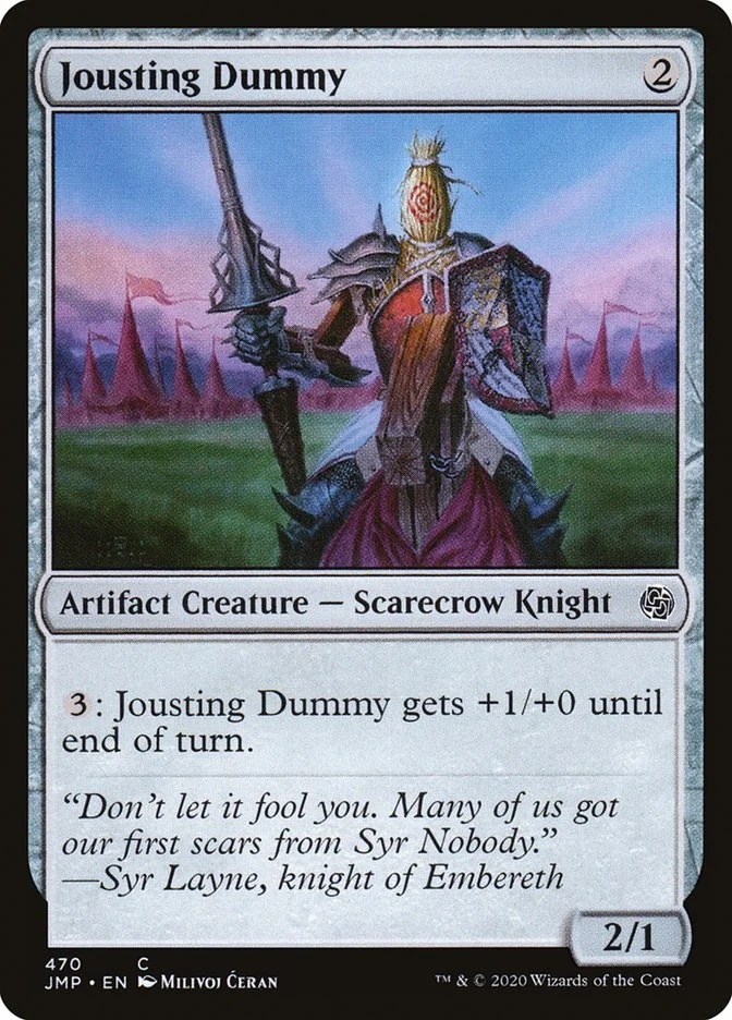 Jousting Dummy 「JMP/470」「EN」