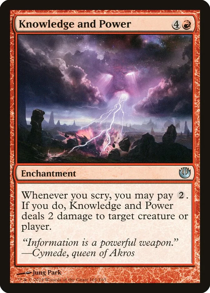 Knowledge and Power 「JOU/101」「EN」