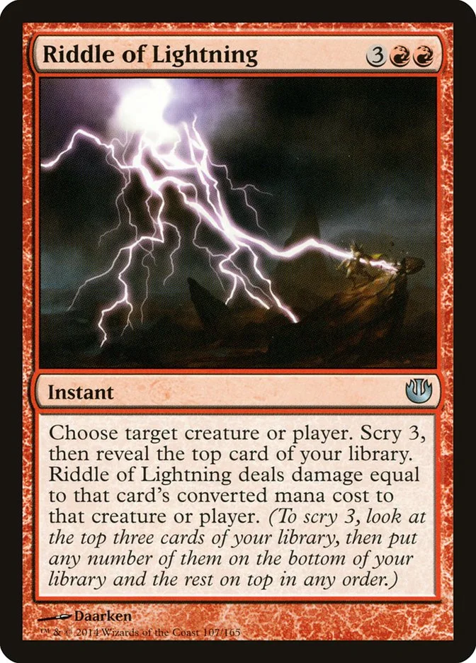 Riddle of Lightning 「JOU/107」「EN」