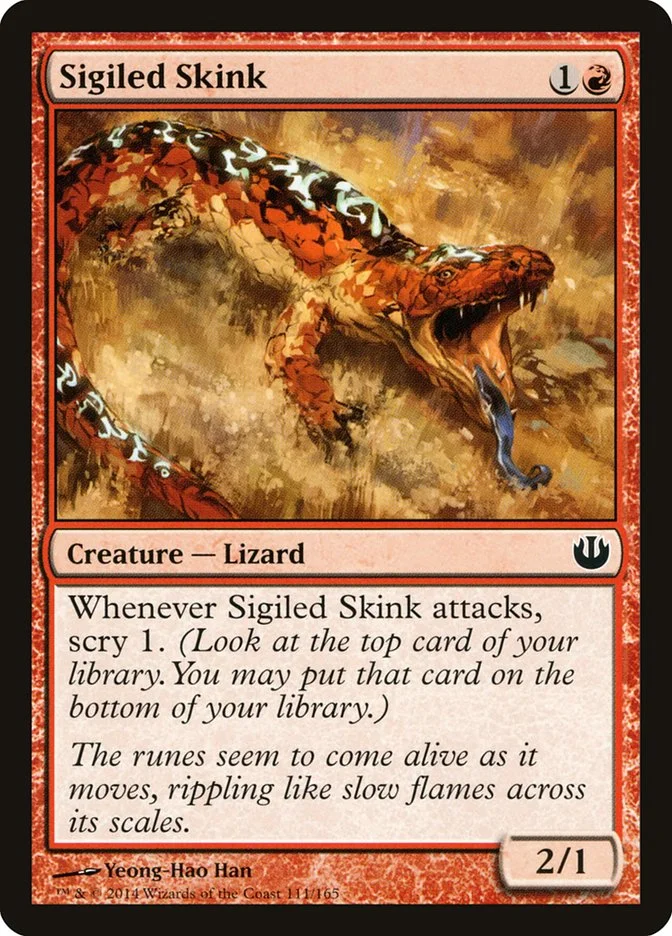 Sigiled Skink 「JOU/111」「EN」