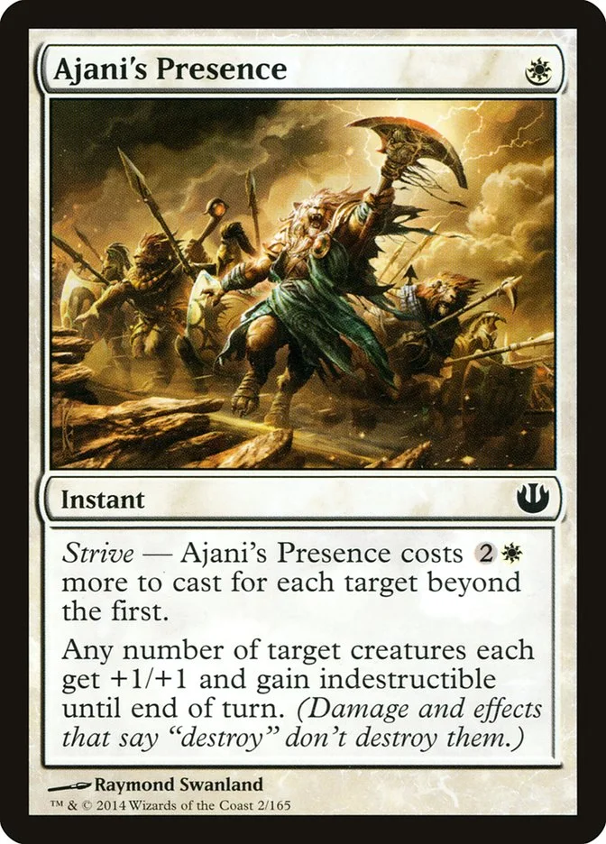 Ajani's Presence 「JOU/2」「EN」