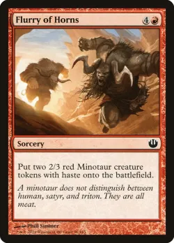 Flurry of Horns #96 · Magic: The Gathering
