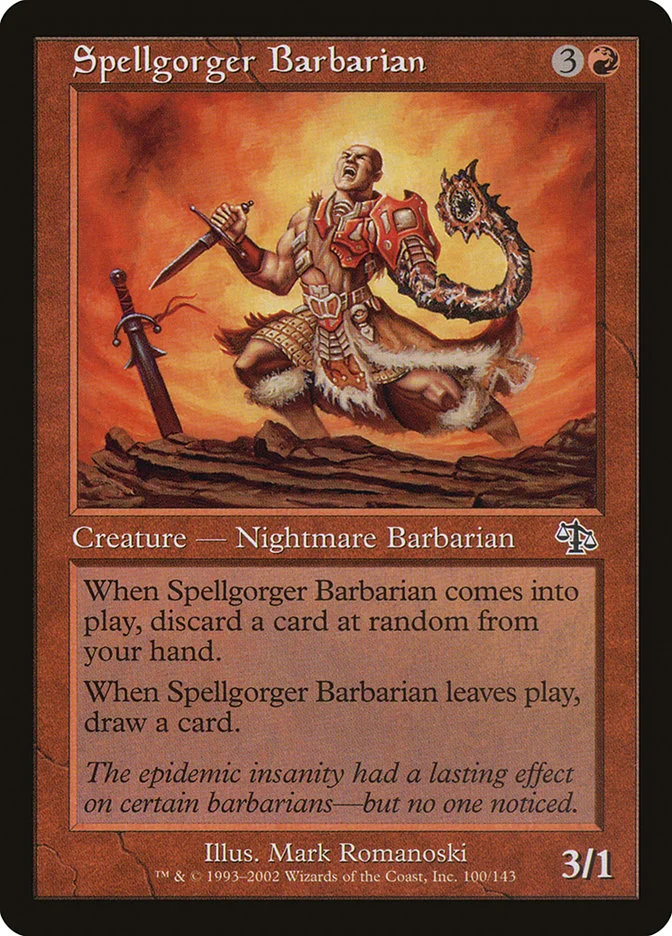 Spellgorger Barbarian 「JUD/100」「EN」