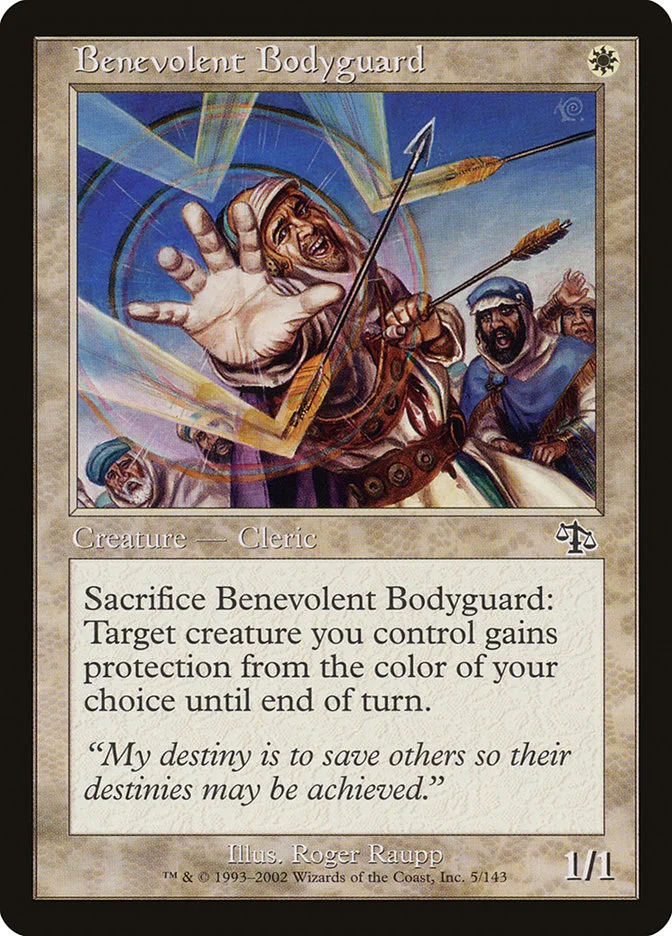 Benevolent Bodyguard 「JUD/5」「EN」