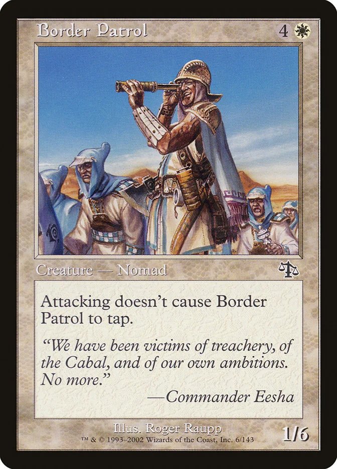 Border Patrol 「JUD/6」「EN」
