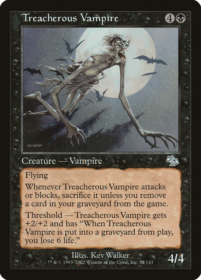 Treacherous Vampire 「JUD/75」「EN」