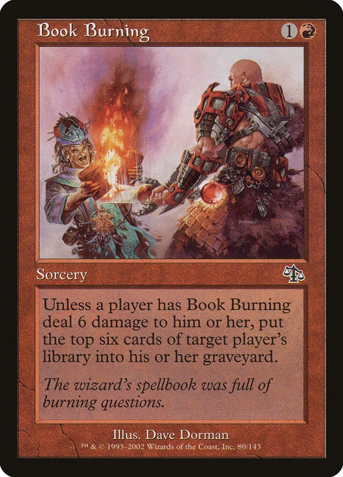 Book Burning 「JUD/80」「EN」