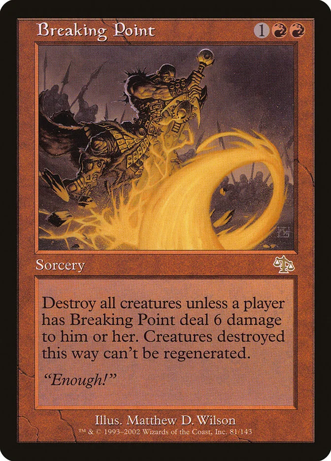 Breaking Point 「JUD/81」「EN」