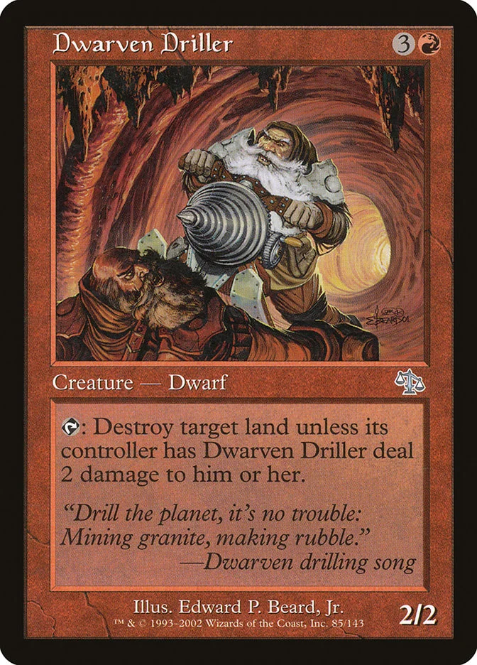 Dwarven Driller 「JUD/85」「EN」