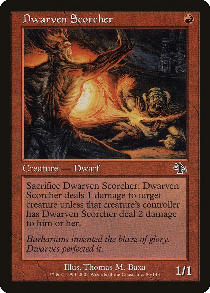 Dwarven Scorcher 「JUD/86」「EN」