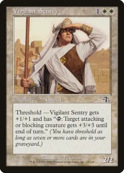 Vigilant Sentry #33 · Magic: The Gathering