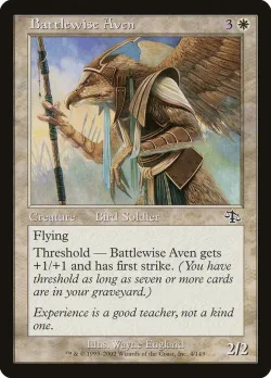 Battlewise Aven #4 · Magic: The Gathering