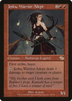 Jeska, Warrior Adept #93 · Magic: The Gathering