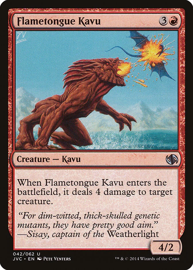 Flametongue Kavu 「JVC/42」「EN」