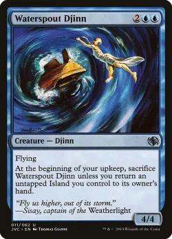 Waterspout Djinn #11 · Magic: The Gathering