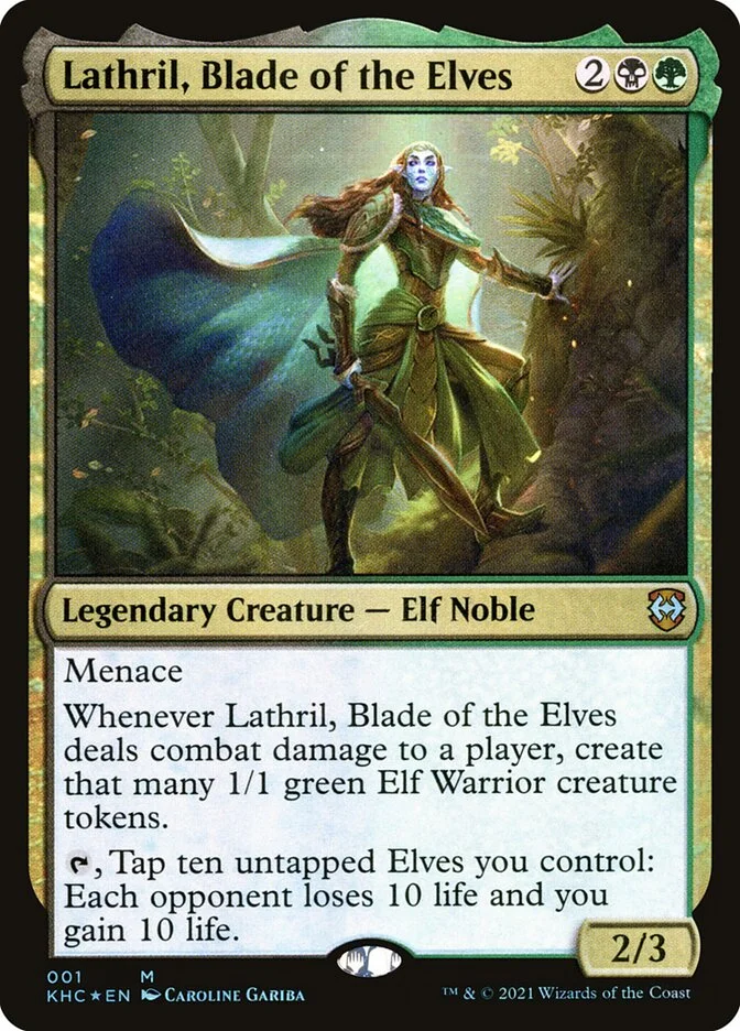 Lathril, Blade of the Elves 「KHC/1」「EN」