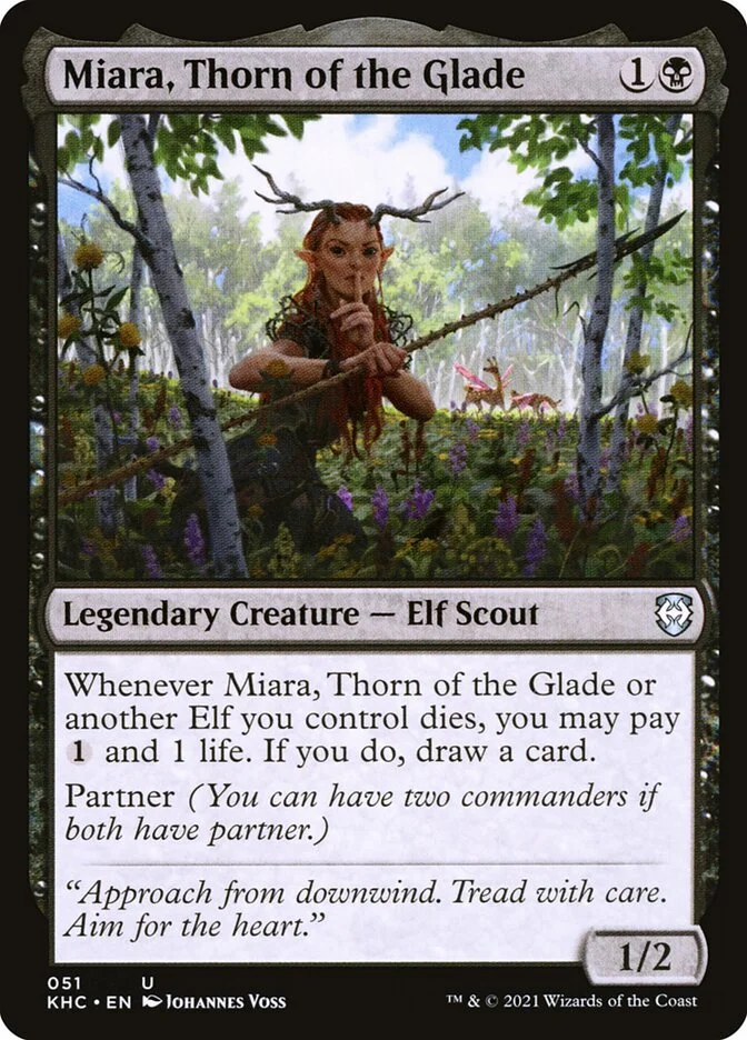 Miara, Thorn of the Glade 「KHC/51」「EN」