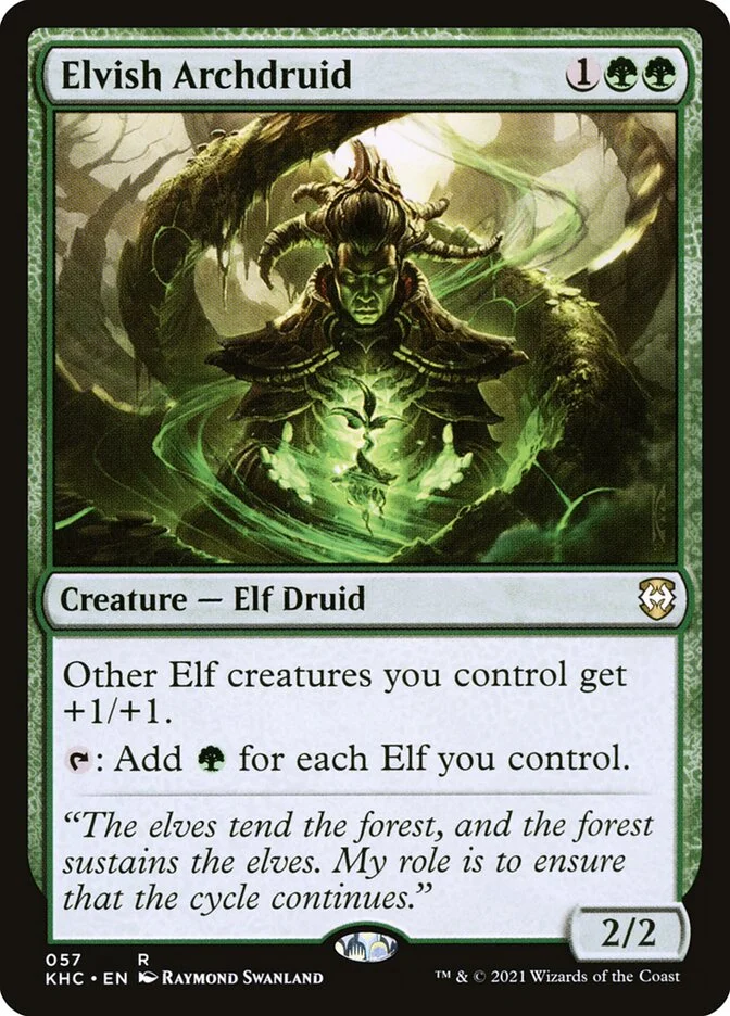 Elvish Archdruid 「KHC/57」「EN」