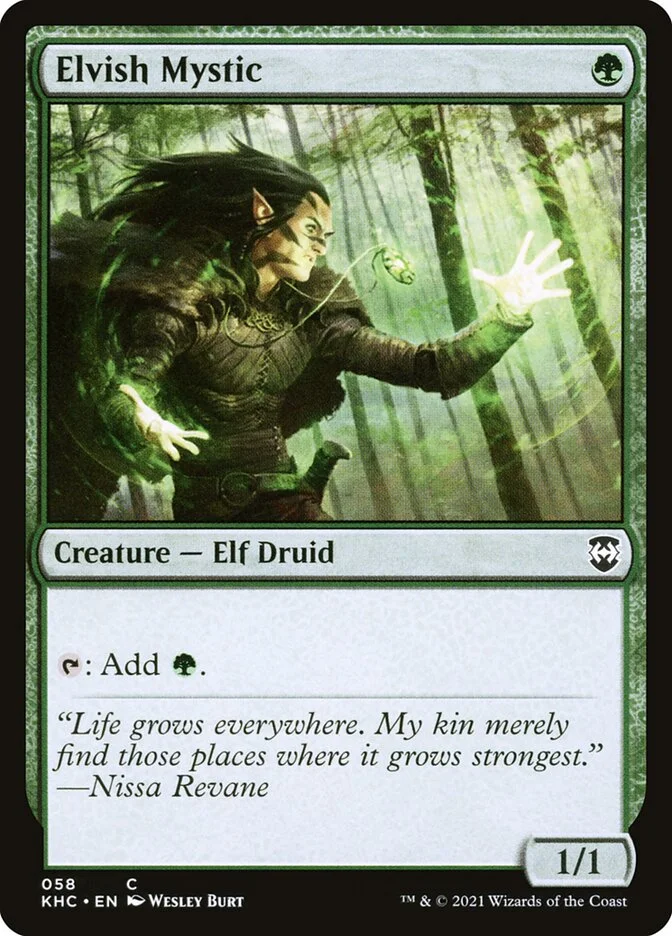 Elvish Mystic 「KHC/58」「EN」