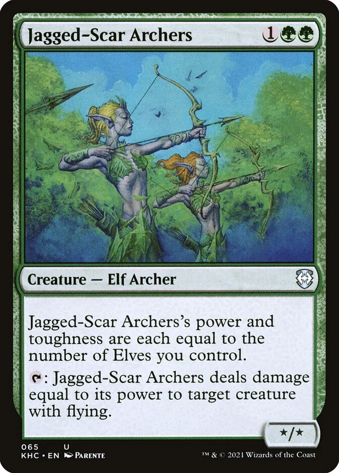 Jagged-Scar Archers 「KHC/65」「EN」