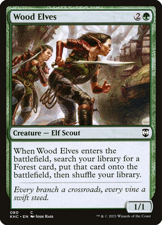 Wood Elves 「KHC/80」「EN」