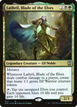 Lathril, Blade of the Elves #1 · Magic: The Gathering